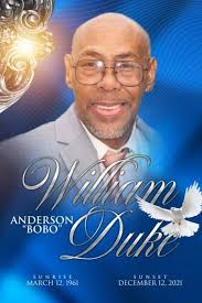 Obituary for William A Duke