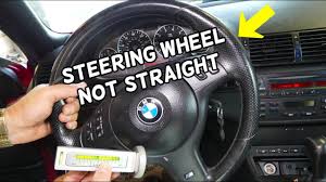 Why Steering Wheel Is Not Straight Steering Wheel Is On The Left Or Right Youtube