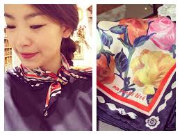 🌿💐NEW Nathalie Lete Scarf🌹🌿 Very Beautiful Painting