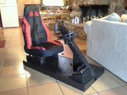 home made racing simulator for under 100 good weekend project racing simulator racing chair weekend projects