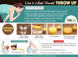Just take a handful of egg whites and gargle them. How To Make Yourself Throw Up Top 10 Home Remedies