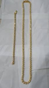 Adina's trendy jewelry women's necklace designs include charm necklaces, cute chain necklaces, pendants and lariats in gold and silver. Tennis Necklace Bracelet Set 18 Kt Yellow Gold Parasmani Jewellary