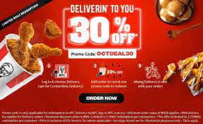 Delivery available from participating kfc locations in the united states and canada. 13 Oct 2020 Onward Kfc Delivery October Promo Everydayonsales Com