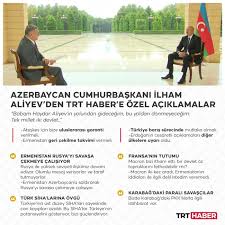 Trt news) is a turkish news and current affairs television channel. Azerbaycan Cumhurbaskani Aliyev Trt Haber E Konustu Son Dakika Haberleri