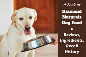 diamond naturals dog food reviews ingredients recall