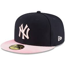 Pin By Nerida Velasco On Gorras Snapback Fitted Hats Navy Pink New York Yankees