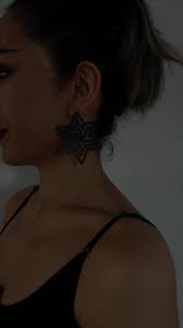 Reflective Harness Earrings, Festival Accessories, Triangle Jewelry, Glow  Statement Set, Lightweight Rave Style, Laser Cut Craft