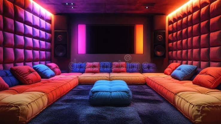A World-class Karaoke Room Offering a Premium Experience with  State-of-the-art Sound Stock Image - Image of music, inside: 381142885