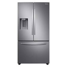 Which is the best refrigerator for big families? Samsung 27 Cu Ft Large Capacity 3 Door French Door Refrigerator With External Water Ice Dispenser Costco