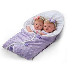 The Ashton Drake Galleries Hope And Faith Twin Baby Doll Set So Truly Real Realistic Reborn Lifelike Twin Baby Dolls Feature Realtouch Vinyl Skin Handpainted Hand Rooted Hair And Baby Bunting Buy Online