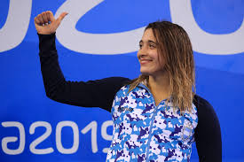 Delfina pignatiello, de 21 años, fue abanderada y medallista de oro en 400 y 800 metros libre del equipo argentino que se consagró campeón sudamericano de natación después de 55 años, en marzo de este año, en el. Natacion En Los Juegos Olimpicos De Tokio 2020 Calendario Y Resultados Tyc Sports