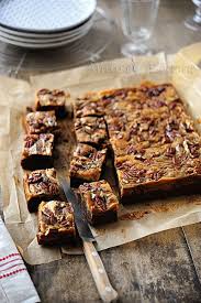 Brownies Marbre Au Caramel Beurre Sale Amuses Bouche Recettes De Cuisine Brownies Marbre Gourmandise