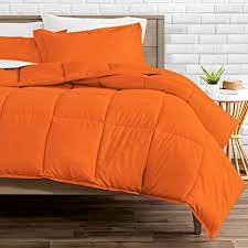Invite a smooth feel every night with this set. Burnt Orange Comforter Sets 400gsm At Sale Price Aanyalinen
