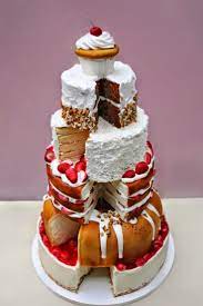 65 Unusual Wedding Cakes Do It Yourself Ideas And Projects Sculpted Cakes Crazy Cakes Funny Wedding Cakes