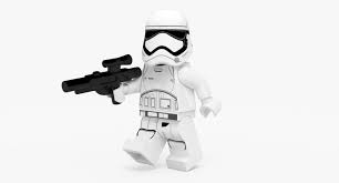 Lego Order Stormtrooper Figure 3d Model Lego Star Wars Stormtrooper Lego