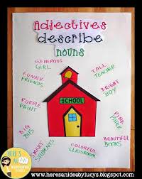 61 Timeless Adjectives Chart Poster