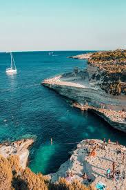 A Gorgeous View Of St Peter S Pool In Marsaxlokk Malta Travel Malta Travel Guide Malta Beaches