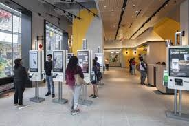 Inside, too, the restaurant was supposed to evoke. Times Square Mcdonalds Flagship Renovation Kiosk