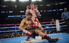 Amir Khan Was Wrong To Take On Saul Canelo Alvarez Says Trainer