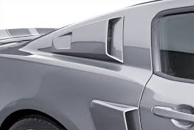 Mustang C-Series Quarter Window Scoops|Cervini's