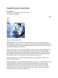 Ilmu ini saya bagikan gratis. Sepuluh Karakter Suami Ideal