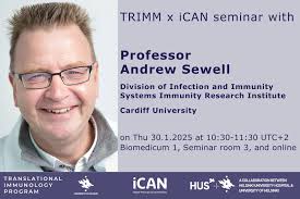 TRIMM x iCAN seminar with Prof. Andrew Sewell