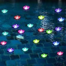 What a beautiful decor to add to your garden, patio, even interior spaces! Povkeever Lotus Solar Light Outdoor Multi Color Flower Water Float Light For Swimming Pool Pond Decoration Patio Lawn Garden Pond Lights