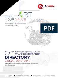 Spend up to rm100 in a single receipt and receive your magical ang pow set! Tnsc Directory 2017 2018 Complete Small File Pdf Thailand Trade