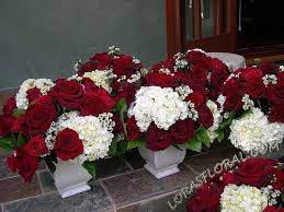 Photo Via Project Wedding Rose Centerpieces Wedding Red Roses Centerpieces Red Centerpieces