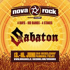 In vergleich zu den anfängen gibt es beim nova rock inzwischen drei statt einer bühne. Sabaton Returns To Austria S Nova Rock Sabaton Official Website