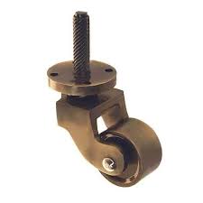 California caster offers decorative ball, single wheel and twin wheel furniture casters for office and interior furniture for both oem's and replacement needs.we provide casters that reduce noise, protect floor surfaces and help prevent injuries to staff. Antique Brass Furniture Casters 1 Wheel Paxton Hardware Ltd