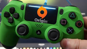 How To Connect Ps4 Controller To Origin Youtube
