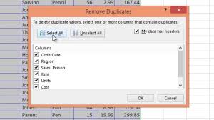 Remove Duplicate Values In Excel 2016 Microsoft Excel Excel How To Remove