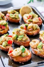 Maybe you would like to learn more about one of these? Garlic Prawns And Avocado Crostini