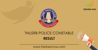 Tnusrb police constable result 2021 pdf (district wise). Tnusrb Police Constable Result Marks 2021 Released Fireman