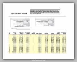 20 Loan Amortization Schedule Excel Sample Schedule