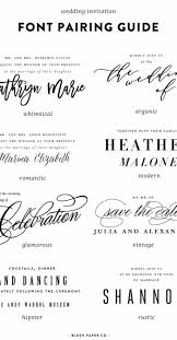Five Great Free Font Combinations For Invitations Charmcat Font Combinations For Weddi Wedding Invitation Fonts Invitation Fonts Typography Wedding Invitations