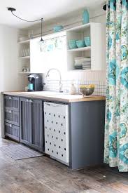 small kitchen makeover in a mobile home