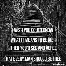 Lyricart For I Wish I Knew How It Would Feel To Be Free By Nina Simone How To Memorize Things Memorable Quotes Lyric Art