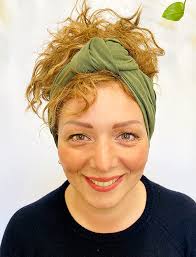 Bandeau à cheveux Swing facile à mettre vert kaki