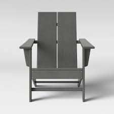 Moore Polywood Adirondack Chair Gray Project 62 In 2020 Polywood Adirondack Chairs Durable Chairs Contemporary Adirondack Chairs