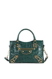Celebs and their balenciaga bags. Buy Balenciaga City S Crocodile Effect Leather Mini Bag For Womens Bloomingdale S Kuwait