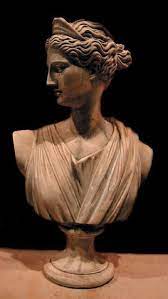 The Godess Diana Bust Sculpture Ancient Greek Art Ancient Greek Sculpture