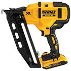 20V MAX XR Lithium-Ion Cordless Brushless 16-Gauge Finish Nailer Kit with 2Ah Batte... DEWALT