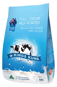 Anchor is the country's favourite full cream milk powder brand. Kings Kuma Full Cream Milk Powder 1kg Pack Of 2kg Aud 24 00
