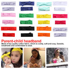 I had a serious deficiency. Mother Kids Toddler Set Mom Wrap Daughter Turban Bow Baby Hair Band Headband Women S Hair Accessories Clothing Shoes Accessories
