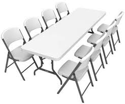 Folding Table With 8 Chairs White Lifetime Folding Table Folding Chair Chair