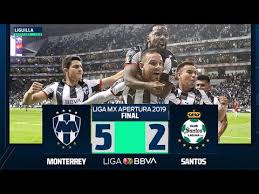 Monterrey cruz azul final 2009. Resumen Partido Liga Mx Monterrey Vs Santos 5 2 4tos De Final Youtube