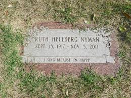 Ruth Anna Marie Hellberg Nyman (1917-2011)