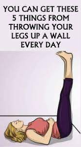 You Can Get These 5 Things From Throwing Your Legs Up A Wall Every Day Wall Workout At Home Workout Plan High Intensity Workout